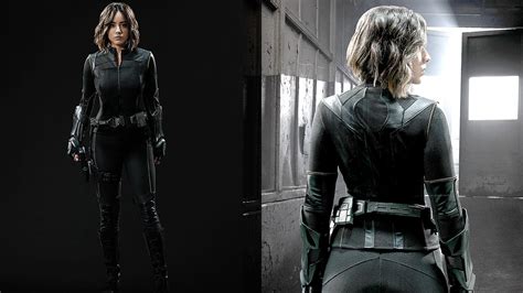 agents of shield first look at chloe bennet as quake in season 3