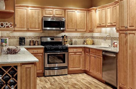 Kitchen cabinets should be dusted or cleaned periodically like any wood furniture. Park Avenue Raised Panel - Honey Maple - Solid Wood ...
