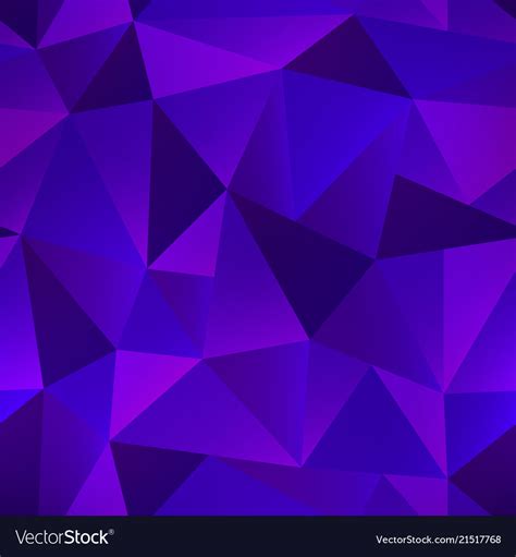 Violet Color Triangle Pattern Royalty Free Vector Image