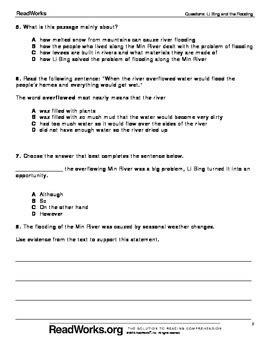 Google, (your assignment name) readworks answer jet step 2: 3rd Grade Reading Comprehension Passage and Question Set ...
