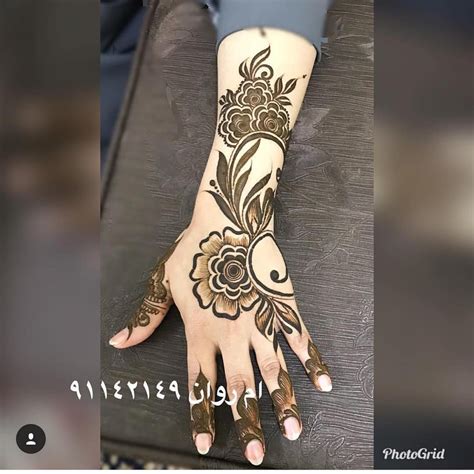 Image May Contain One Or More People Latest Mehndi Designs Rose