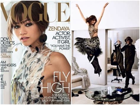 Zendaya Nabs Her First Vogue Cover See The Images