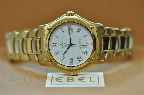 Ebel 18ct Gold 1911 Automatic Hackett Watches