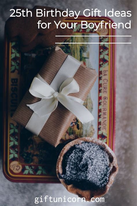 Browse gift ideas picked especially for 30th birthdays today. 30 Great 25th Birthday Gifts for Him - GiftUnicorn in 2020 ...