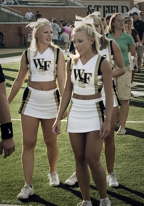 Very Blonde Cheerleaders Brian Leon Flickr