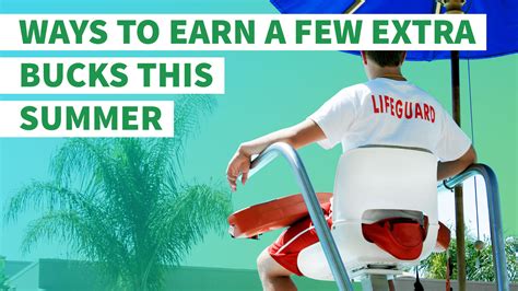 10 Ways To Earn A Few Extra Bucks This Summer Gobankingrates