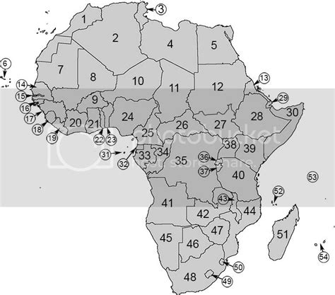 Printable Africa Countries Map Quiz Solutions In 2021 Map Quiz Map Images