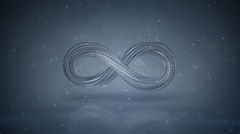 Infinity Symbol 3d Rendering Illustration Stock Illustration