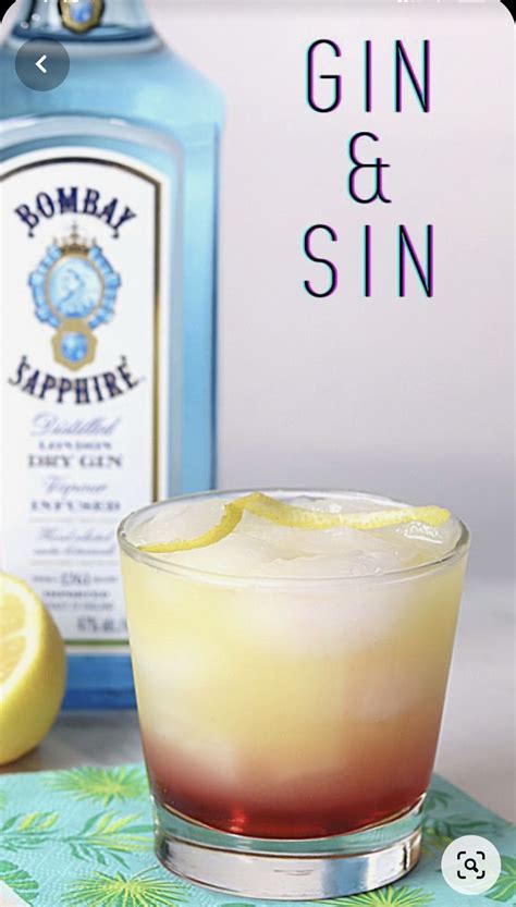 Pin By Rogina Clarke On Alcohol Gin Drink Recipes Drinks Alcohol