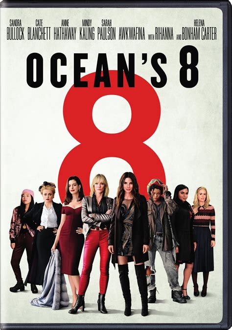 Сандра буллок, кейт бланшетт, энн хэтэуэй и др. Ocean's 8 DVD Release Date September 11, 2018