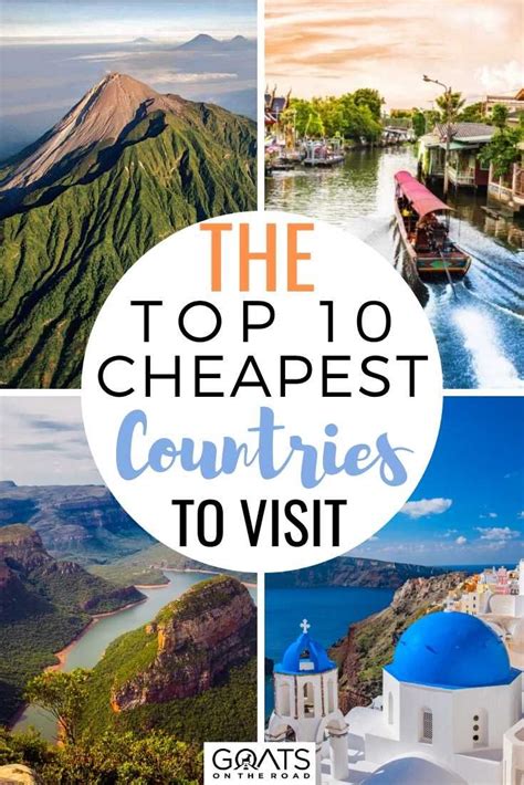 Top 10 Cheapest Countries To Visit This Year Goats On The Road Top Places To Travel