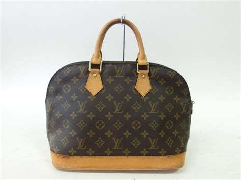 Louis Vuitton Monogram Brown Leather Alma Pm Handbag Catawiki