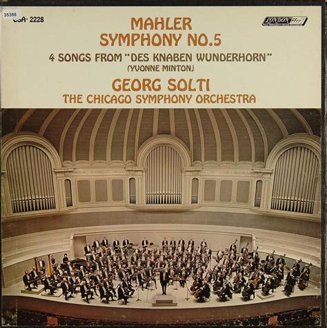 Mahler Symphony No 5 Symphonies Overtures Orchestral Works