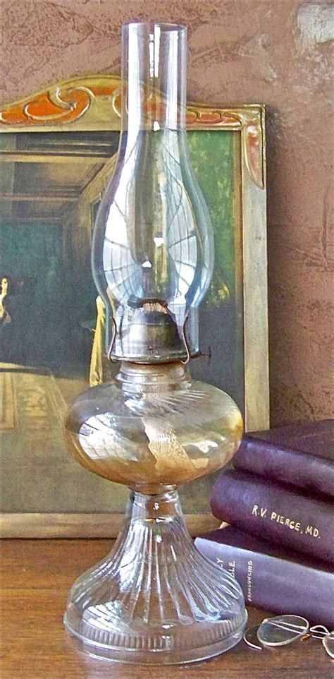 Vintage Oil Lamp Eagle Burner Etsy