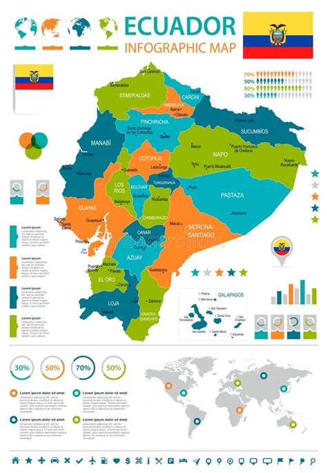 Ecuador Mapa Infographic Ejemplo Detallado Del Vector Stock De Porn Sex Picture