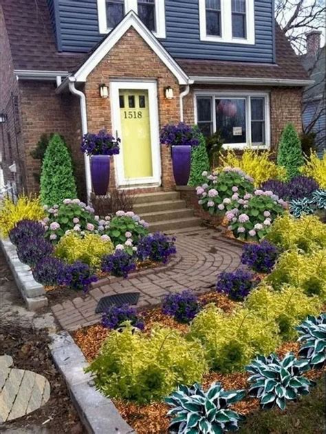 73 Cute Inspiring Front Yard Landscaping Ideas In 2020 Front Yard