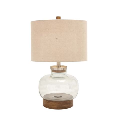Shop Casa Cortes Pacific Shores Fillable Glass 23 Inch Handcrafted Table Lamp Free Shipping