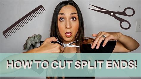 How To Cut Split Ends 2020 How To Cut Split Ends Without Losing Length