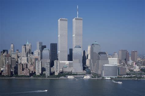 Picture of new york skyline with twin towers is a free hd wallpaper. 9/11 Photos: Attack on the World Trade Center