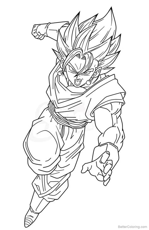 Vegeta Coloring Pages Vegetto Ssj By Saodvd Free Printable Coloring Pages