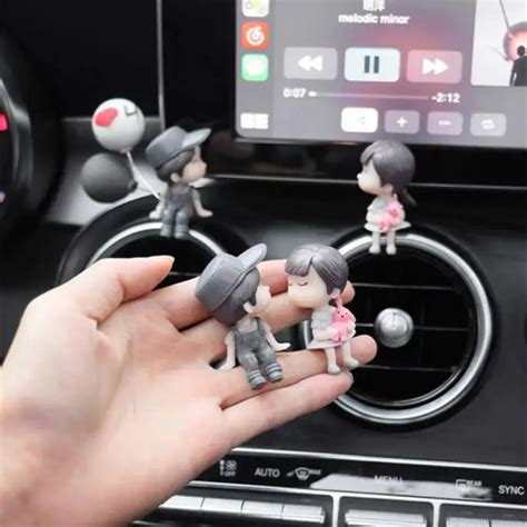 Wednesday Elfbar Creative Robot Doll Car Interior Accessories Vehicle