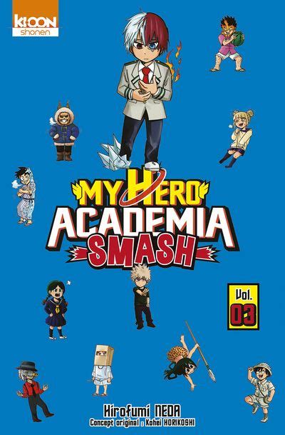 Vol3 My Hero Academia Smash Manga Manga News