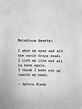 Sylvia Plath MELODIOUS HEARTS mano escribe poema Vintage - Etsy México
