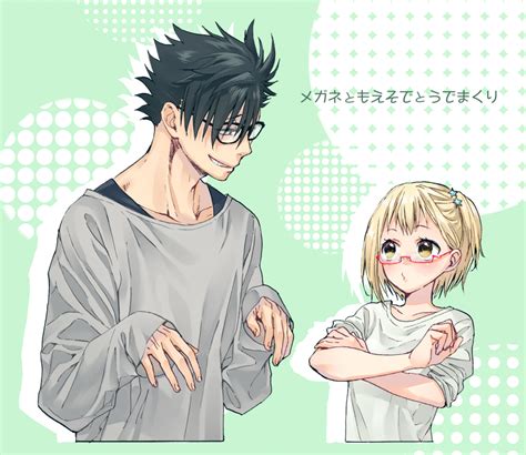 Kuroo Tetsurou And Yachi Hitoka Haikyuu Drawn By Namo Danbooru