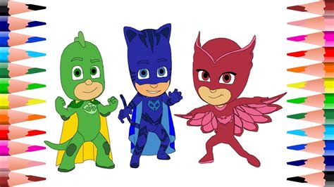 You might also be interested in coloring pages from pj masks category. Coloring PJ Masks Coloring Pages for Kids - Painting ...