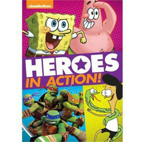 Nickelodeon Heroes In Action Dvd
