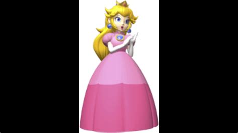 Super Mario 64 Princess Peach Voice Sound Youtube