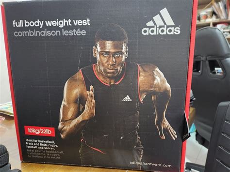 Adidas Full Body Weight Vest 10kg Sports Equipment Exercise And Fitness