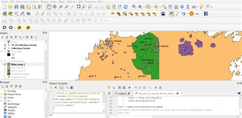 Qgis Modify Attribute Table While Opening Using Pyqgis Geographic Hot