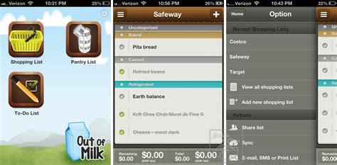 This is my first android app, so any feedback is welcomed. Out of Milk - Best iPhone & Android Shopping List App for ...