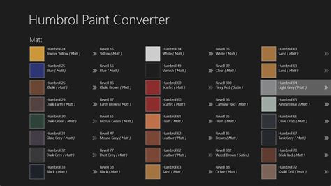 Https://tommynaija.com/paint Color/paint Color Brand Converter