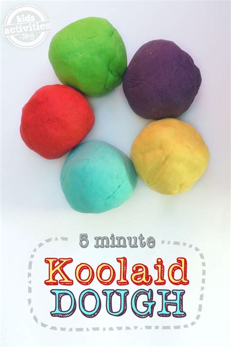 Brightly Coloured Do It Yourself Kool Support Play Dough Recipe Fkakidstv