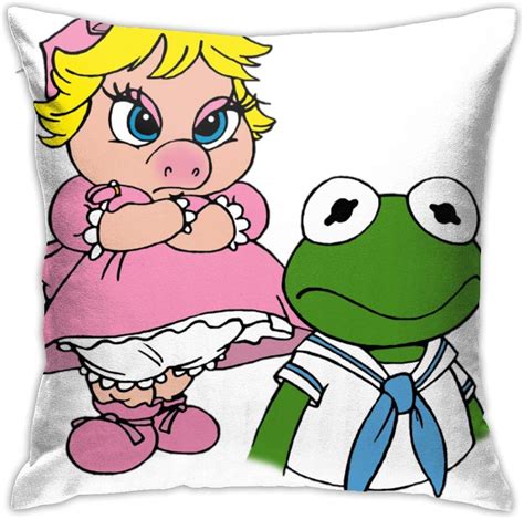 Maichengxuan Anime And Muppet Babies Kermit And Miss P Oh Boy White Font
