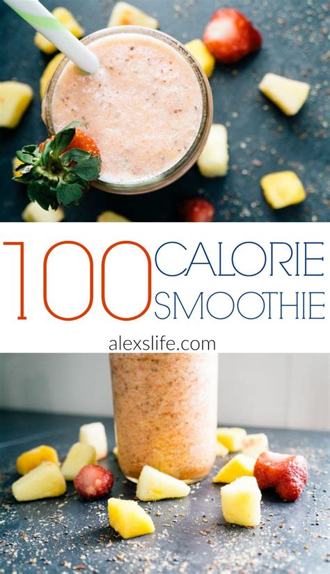 5 healthy low calorie recipes for weight loss. 100 Calorie Smoothie | Yummy smoothies, Smoothies, 100 ...