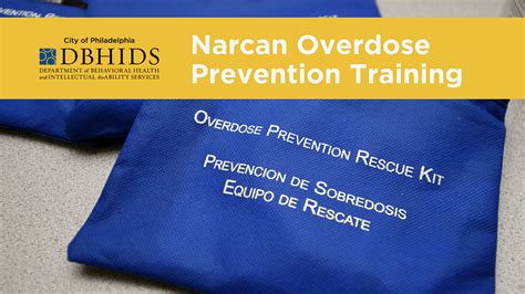 Opioid Overdose Prevention And Narcan Rescue Training At Community