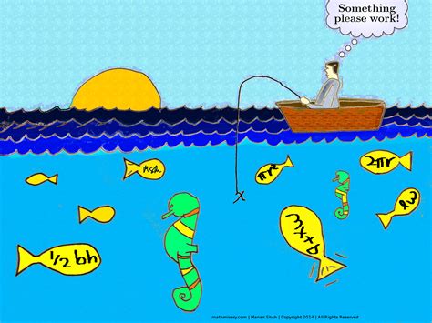 Comic 2 — Formula Fishing Math Misery