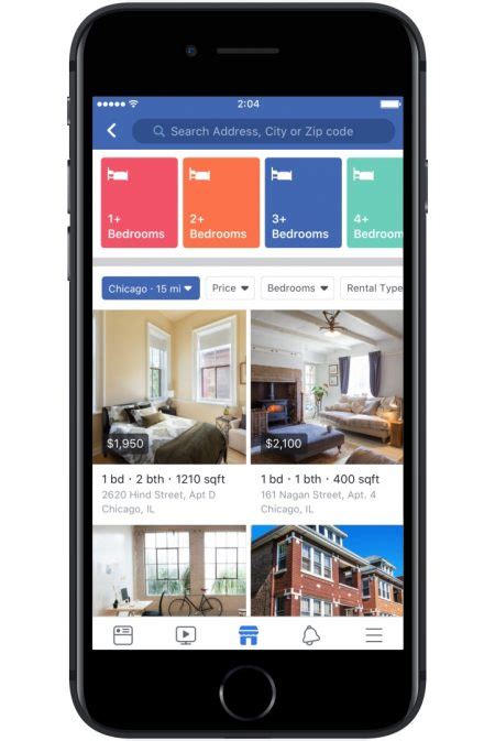 Facebook Marketplace Added Housing Rental Unit Listings From Apartment