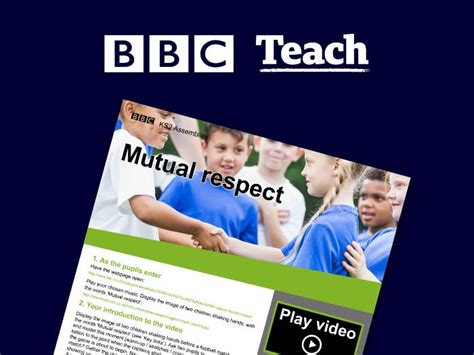 Ks2 Assembly Smsc British Values Mutual Respect Teaching Resources