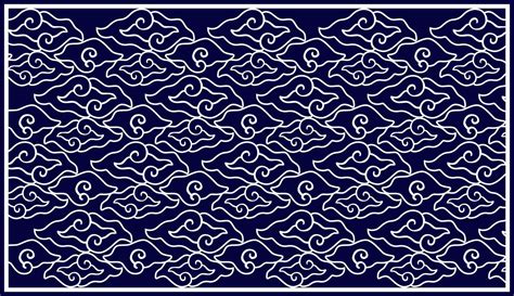 Megamendung Batik Seamless Pattern Vector Art 10579301 Vector Art At
