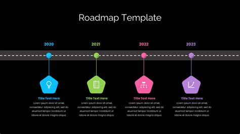 Roadmap Timeline Template SlideBazaar