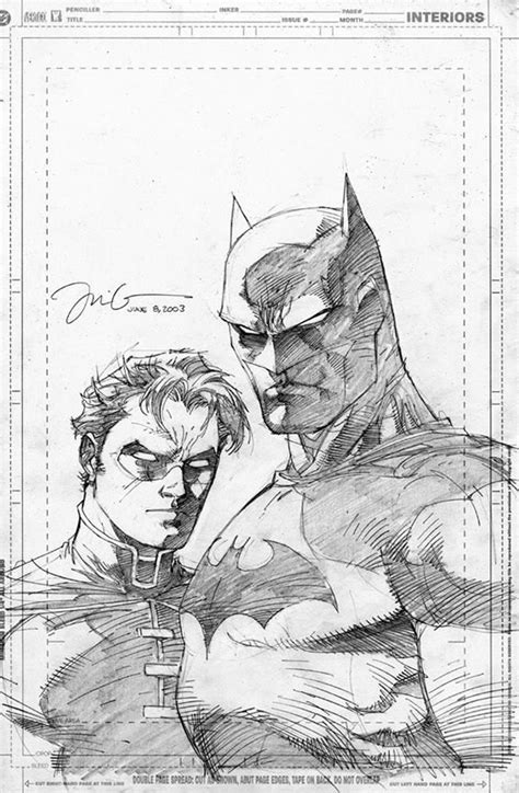 Batman And Robin By Jim Lee Comic Art Batman Posters Batman Batman