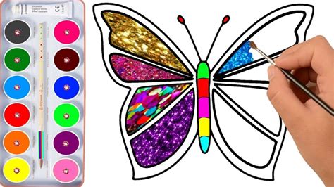 ✓ free for commercial use ✓ high quality images. Drawing for Kids | Butterfly, And Many | Picture Coloring ...