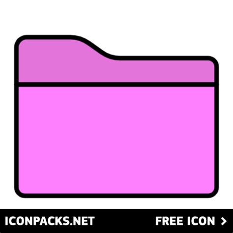 Free Pink Folder Svg Png Icon Symbol Download Image