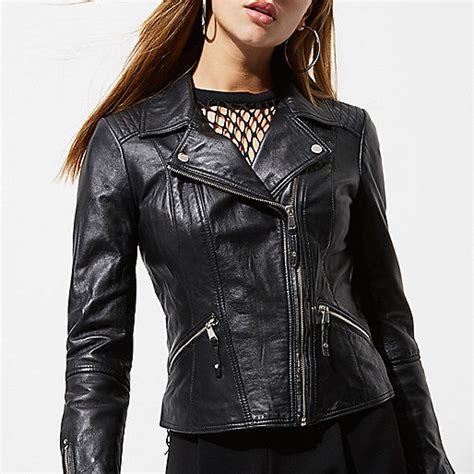 See more ideas about leather, leather jacket black, jackets. Black leather biker jacket - jackets - coats / jackets - women