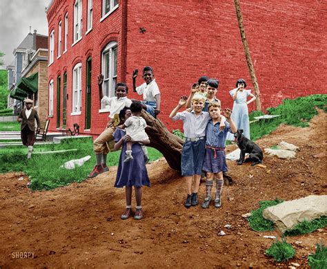 Shorpy Historical Picture Archive Our Gang Colorized 1935 High