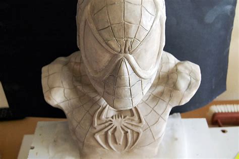 Spiderman Bust Original Piece On Behance